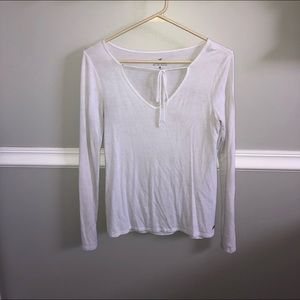 Long sleeve white shirt
